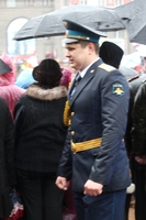 Офицеры на Параде Победы